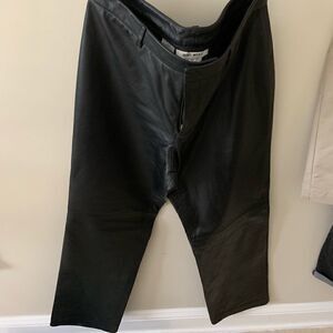 Nine West leather pants